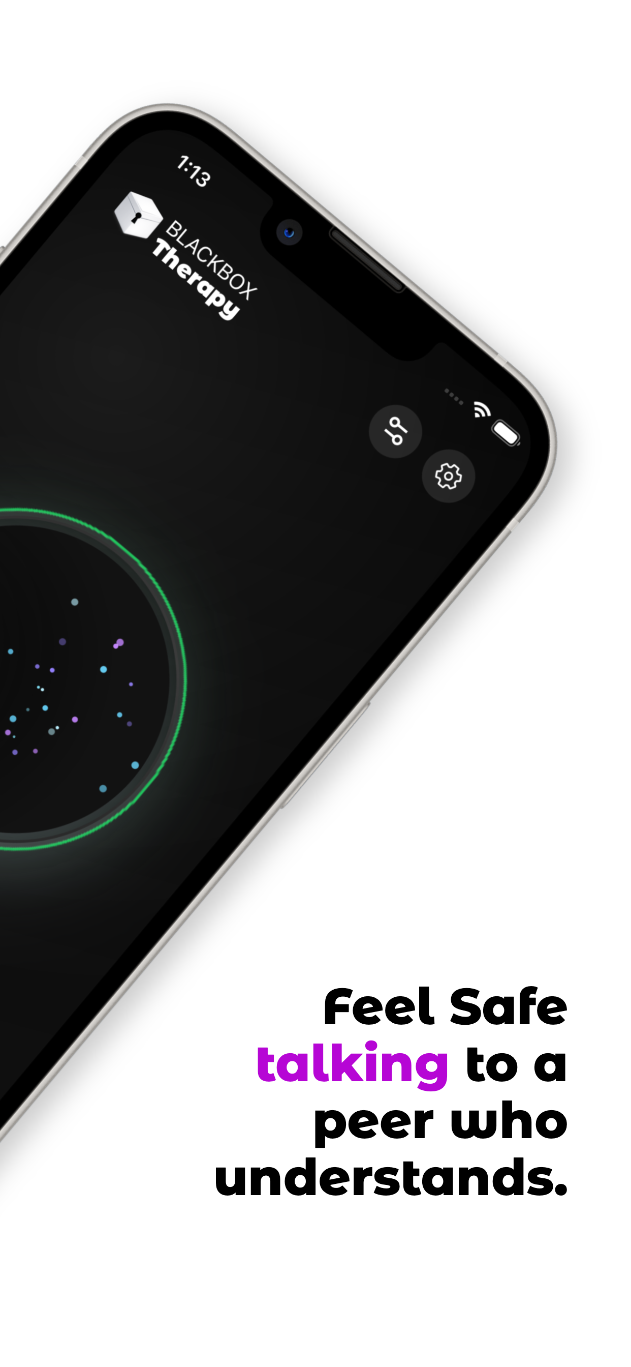 BlackBox Therapy: Ondemand Emotional Support screenshot