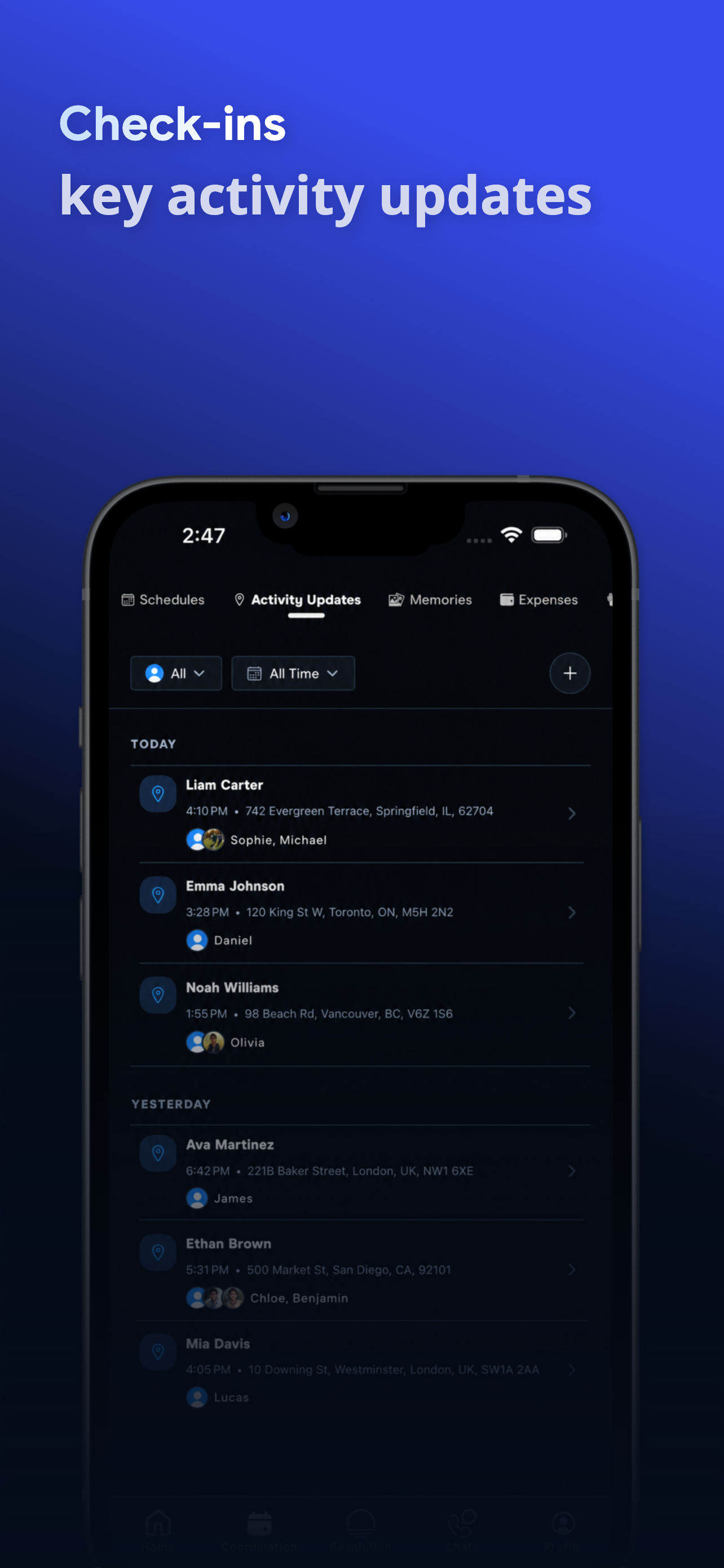 BridgeWell: Co-Parenting App screenshot